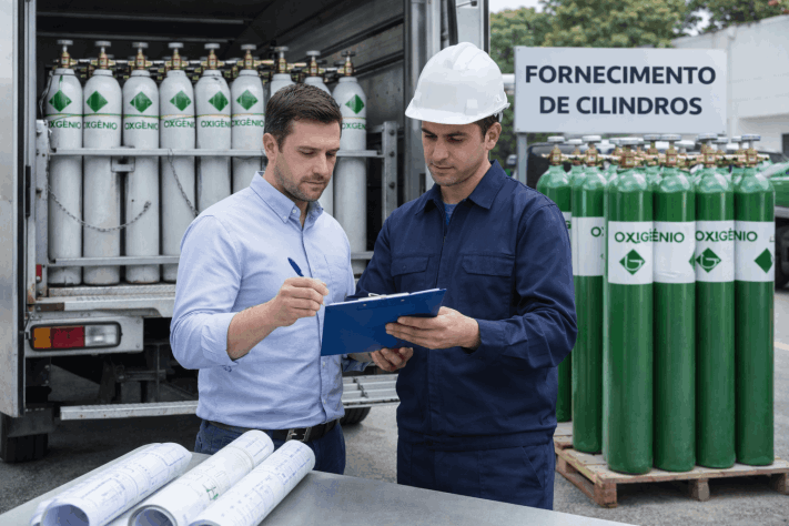 Fornecimento de Cilindros