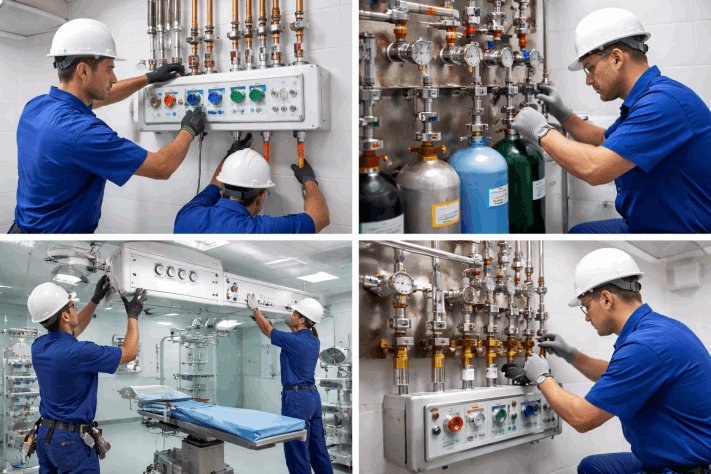 Instalação de Gases Medicinais