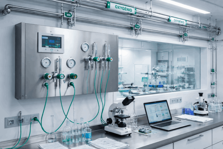 Redes de Oxigênio Laboratorial